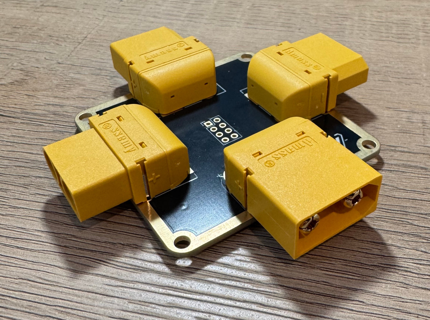 XT90 / XT60 / XT30 Power Splitter Board (Parallel Battery Connector PCB) for UAV